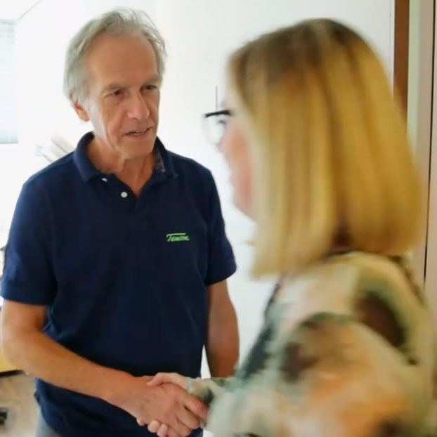 Jan Galesloot en client